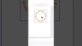 Animation tutorial for Canva making text go around and around in a circle 