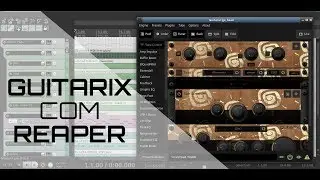 Guitarix com Reaper ! #Linux