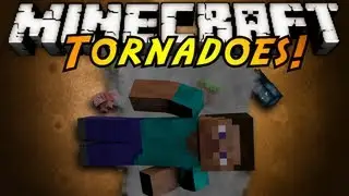 Minecraft Mod Showcase : TORNADOES!
