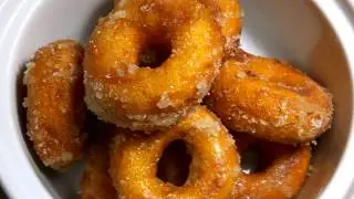 Sweet Potato (Kamote) Donuts