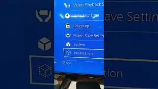 How to reset PS4 