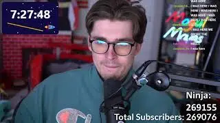 LUDWIG BREAKS NINJA TWITCH RECORD! MOST SUBS!