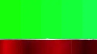 Big Breaking Ticker Green Screen. Free use.