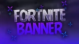 FREE FORTNITE YOUTUBE BANNER TEMPLATE + LOGO/PROFILE PICTURE PSD