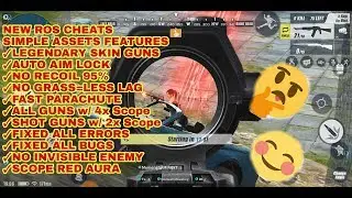 New ROS CHEATS! NEW ASSETS! LEGENDARY SKIN GUNS! RED AURA NO BUGS ! NO ERROR