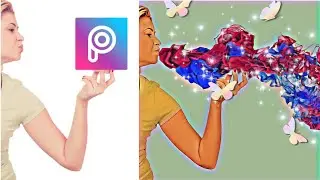 How To Draw Smoke Effect with PicsArt | PicsArt Editing Tutorial
