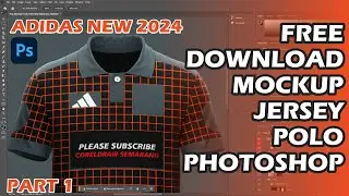 Free Mockup Jersey Polo Photoshop