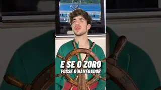 SE O ZORO FOSSE O NAVEGADOR DOS CHAPÉUS DE PALHA #Shorts