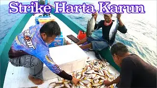 Spot Mancing Selalu Ada Kejutan ! Strike Harta Karun || Laut Bojo Kapten Wari Pulau Panjang
