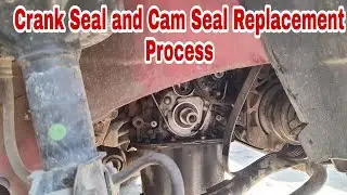 Engine Oil Leakage Problem | Crank and Cam Seal Replacement Process | Chevrolet Spark Car Crank seal