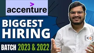 ACCENTURE Biggest Off Campus Hiring for 2023 & 2022 Batch Freshers & Experienced🔥 | No 60% Criteria😱