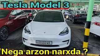 Arzon narxda Tesla Model 3 - Нега арзон нархда⁉️