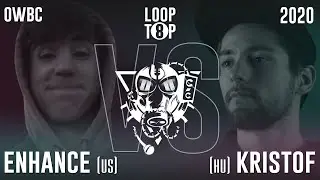 ENHANCE vs KRISTOF | Online World Beatbox Championship Loopstation Battle | 1/4 FINAL