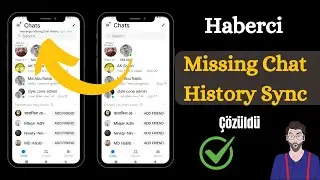 Eksik sohbet geçmişi senkronizasyonu artık messenger FIX 2024