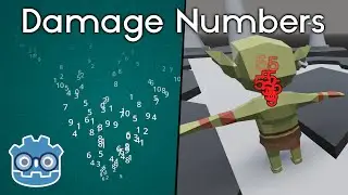How To Display Damage Number Popups - Godot 4 Tutorial