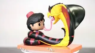 Jafar as the serpent No554 Aladdin   Funko Pop 360 view 