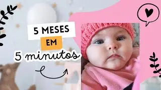 Os primeiros 5 meses da Liz 💞  vida corrida #bebê #video #viral #viralvideo #baby #babygirl