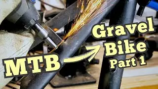 Frame Modifications - Surly Gravel Conversion - Part 1