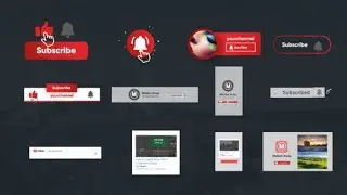Youtube Subscribe Toolkit | AFter Effect Template Free Download youtube Subscribe Button |