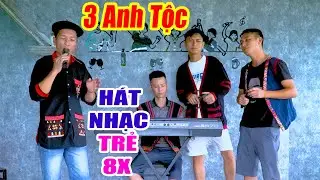 3 ANH TỘC HÁT NHẠC TRẺ 8X - LK Nhạc Vùng Cao Disco Remix - Nhạc Sống Disco 3 Anh Tộc Căng Vỡ Loa