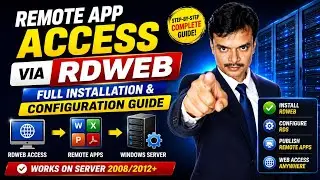 Remote App Access via RDWeb: Full Installation and Configuration Guide 