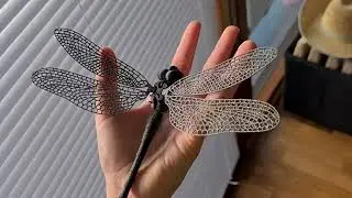 3D printed dragonfly