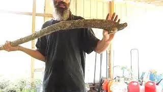 Making a snath for your scythe