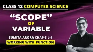 Scope of a Variable in Python | LEGB Rule in Python | Python Class 12