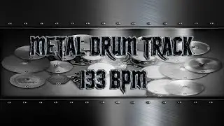 Modern/Djent Metal Drum Track 133 BPM | Preset 3.0 (HQ,HD)
