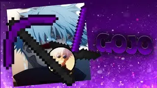 Gojo MCBE PvP Texture Pack (1.21+) | 100% FPS BOOST Best Mcpe PVP Pack ever? (Jujutsu Kaisen)
