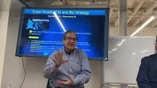 Dan McCreary talking at the Applied AI Meeting