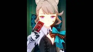 casually pull a coffee from card #genshinimpact #genshinimpactedit #lynette
