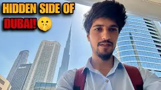 Burjuman Se Burj Khalifa by Metro | Dubai Scenic Ride + Liwan Nature & Property Vlog 💼