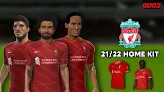 Liverpool 21/22 Home Kit • DLS 21