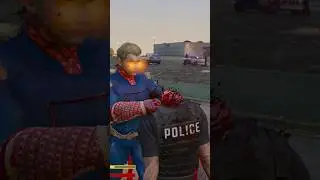 HOMELANDER UNLEASHED! Brutal Kills & Insane Fights in GTA 5 Mod! #shorts