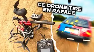 J’ai monté un paintball sur mon drone (Construction + Test)