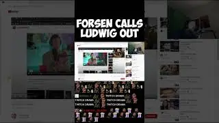 Forsen calls Ludwig out