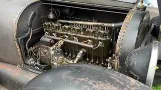 1918 Buick Valve Train - Pangbourne College Classic Car Show 2024