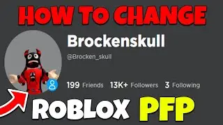 HOW To Change Your ROBLOX Profile Picture