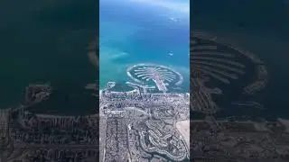 Palm jumeirah, biggest artifical island in the world