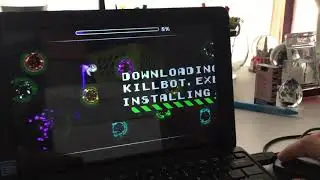 (THIS IS GETTING EPIC) Geometry Dash SUPERBUFFED KILLBOT COMPLETEE