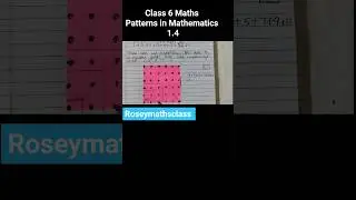 #shorts Patterns in Mathematics/Partition the dots in a square grid into odd  numbers of dots#maths