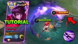 TUTORIAL DYRROTH ONE SHOT TRICK !!