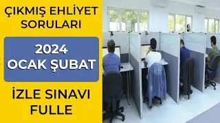 MÜKEMMEL SINAV PERFORMANSI İÇİN İZLE / OCAK Ehliyet Sınav Sorular / Çıkmış Ehliyet Soruları 2024