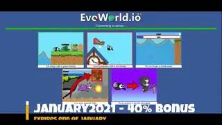 FlyorDie.io (EvoWorld.io) January Bonus codes (GET OVER 90% BONUS + FREE GEMS)