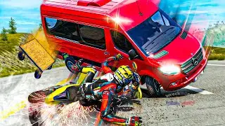 Dangerous Objects and Car Crashes #02| BeamNG.Drive