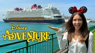 We Spent 3 Days on Disney Adventure - Disney's NEWEST and LARGEST Cruise Ship 🇸🇬