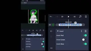 alight motion saber effect