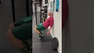 Wall sit-sissy squat 
