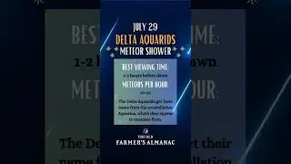 Delta Aquarids Meteor Shower
